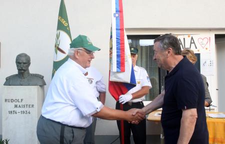 Slovesnost ob15. obletnici  Notranjskega domoljubnega društva General Maister Unec 26 Foto Ljubo Vukelič